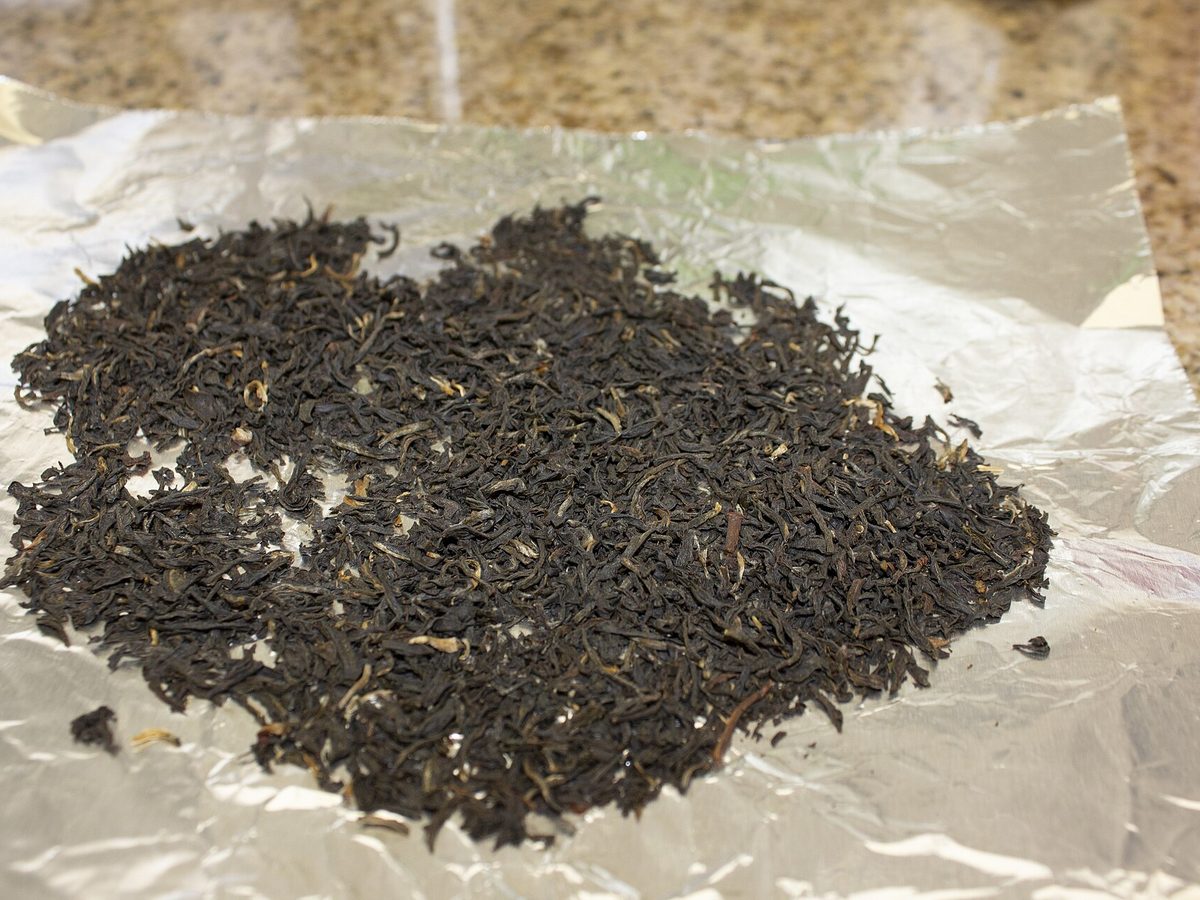 Assam tea — loose leaves