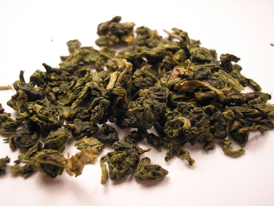 Huang Guan Yin tea — loose leaves