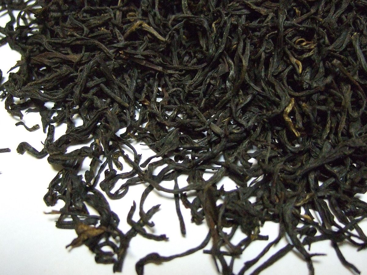 Keemun tea — loose leaves