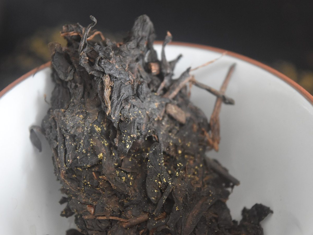 Liu Bao tea — loose leaves