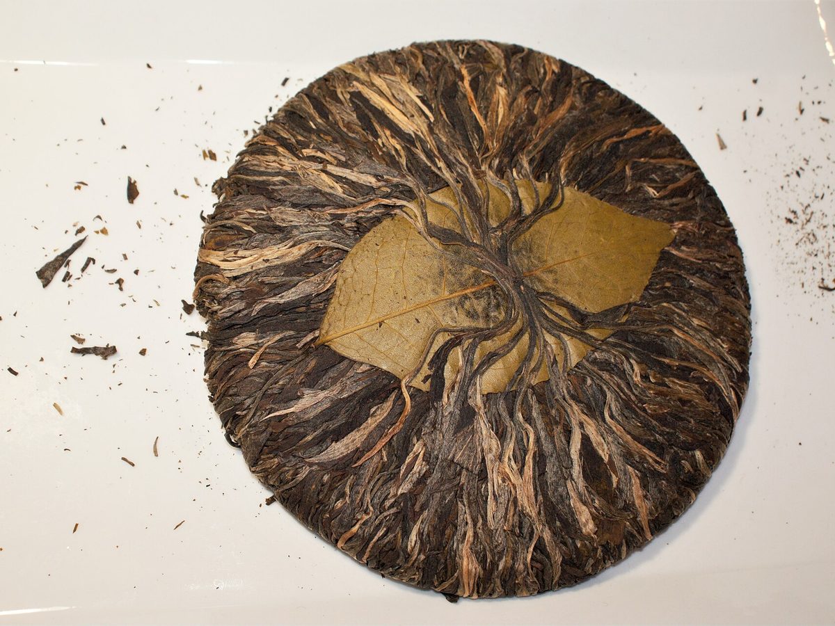 Sheng Pu-erh tea — loose leaves