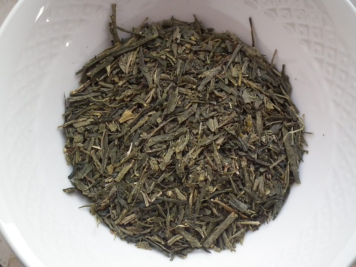 Shincha tea — loose leaves